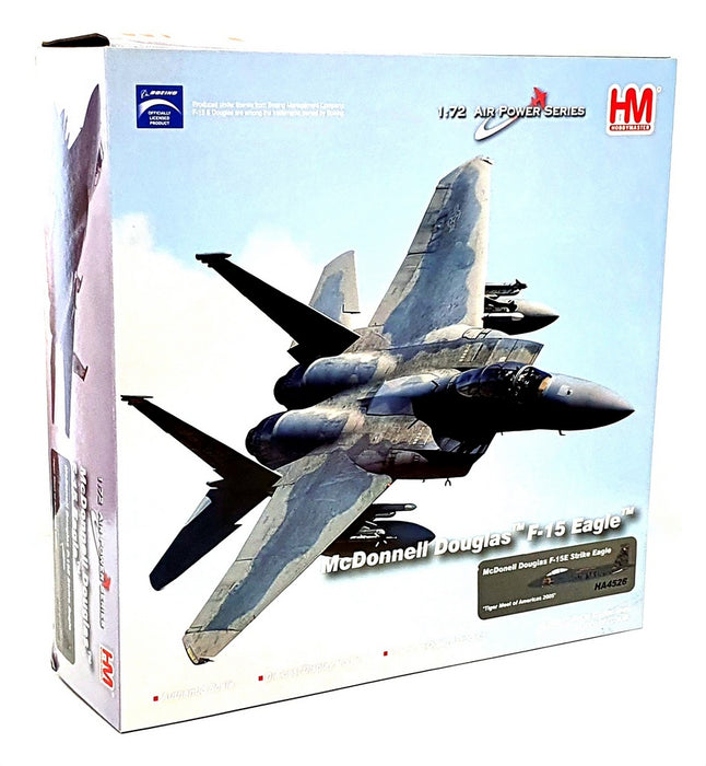 Hobby Master 1/72 Scale HA4526 - McDonnell Douglas F-15E Strike Eagle Aircraft