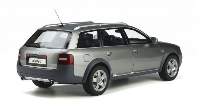 Otto Mobile 1/18 Scale Resin OT363 - 2000 Audi Allroad Quattro - Atlas Grey