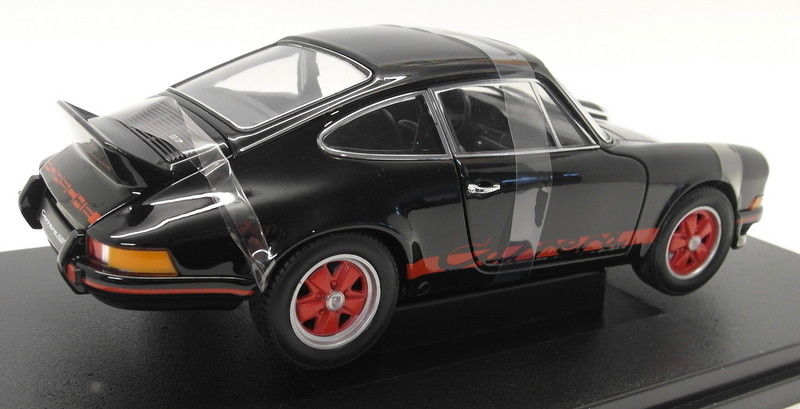 Welly 1/18 Scale Diecast - 18044W 1973 Porsche 911 Carrera RS Black / Red