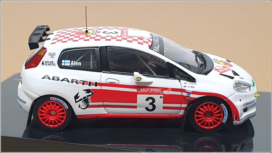 Ixo 1/43 Scale RAM289 - Fiat Punto S2000 Rally Russia 2007 #3 Alen/Alanne