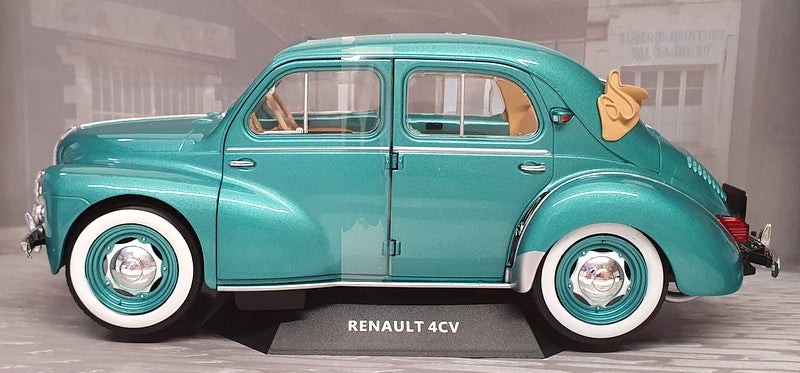 Solido 1/18 Scale S1806601 - Renault 4CV Decouvrable 1951 - Green