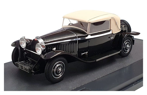Matrix 1/43 Scale MX40205-031 - 1930 Bugatti Type 46 Faux Cabriolet - Black