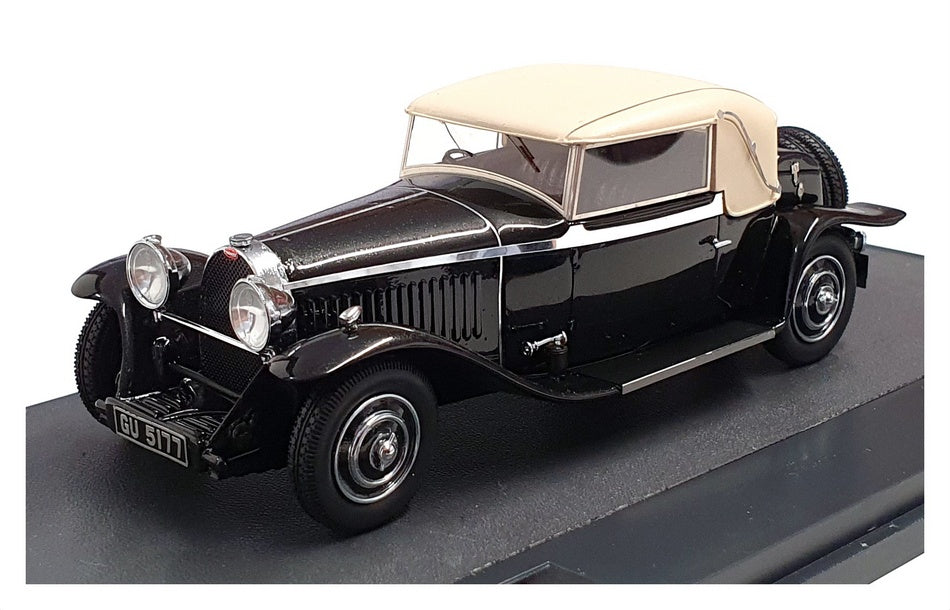 Matrix 1/43 Scale MX40205-031 - 1930 Bugatti Type 46 Faux Cabriolet - Black