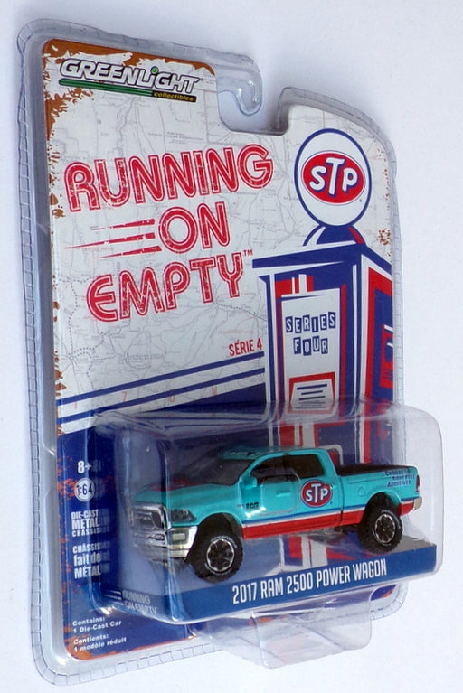 Greenlight 1/64 Scale 41040-F - 2017 Ram 2500 Power Wagon - STP Blue/Orange