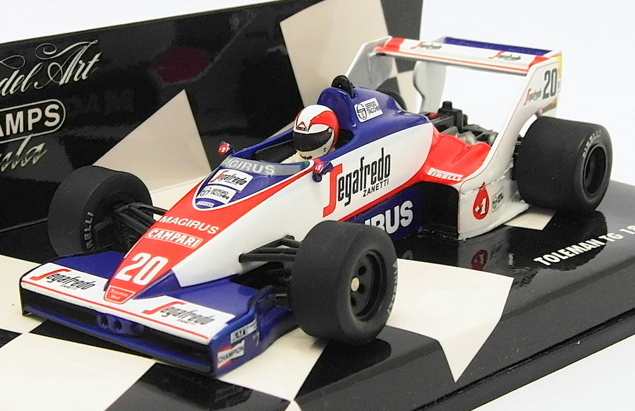 Minichamps 1/43 Scale 430 830020 - F1 Toleman TG 183 B - J.Cecotto '84