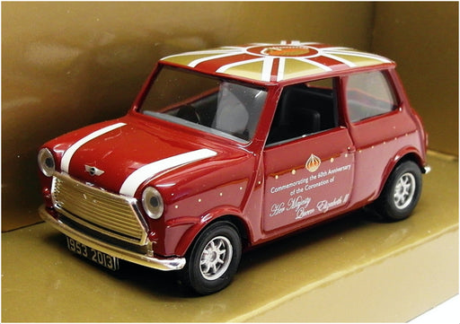 Corgi 1/36 Scale Model Car CC82288 - Queen's Coronation Classic Mini