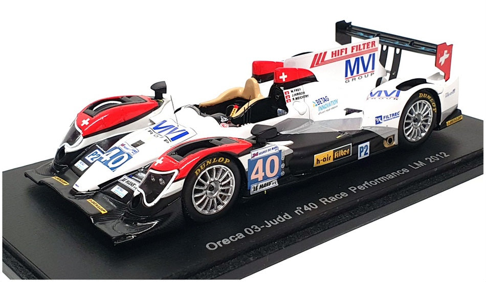Oreca 03-Judd Team Race Performance #40 Le Mans 2012 Ey J Hirschi R Meichtry White Red S3719.3.9.345.gp.49227