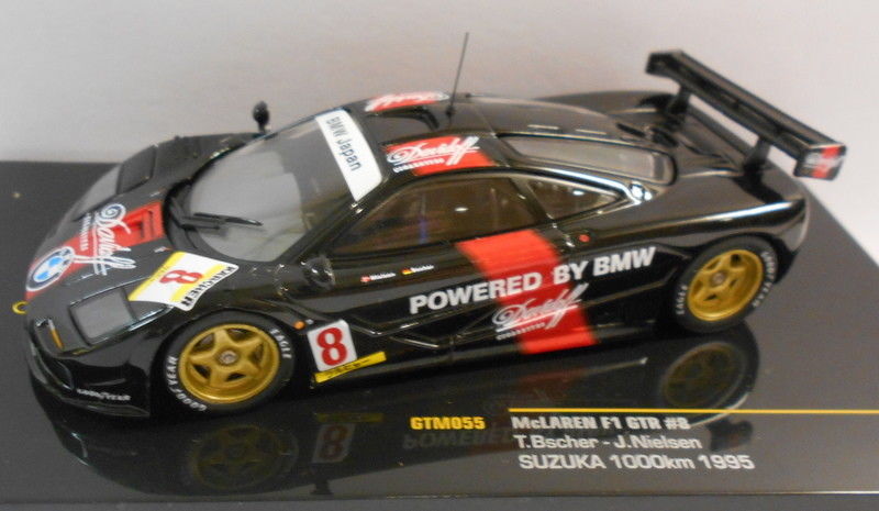 Ixo 1/43 Scale GTM055 McLaren F1 GTR #8 Suzuka 1000KM 1995