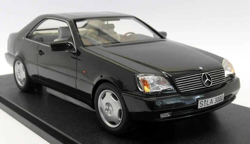 Cult 1/18 Scale Resin CML 079-2 Mercedes Benz 600 SEC C140 1992 Black Metallic