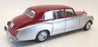 Kyosho 1/18 Scale 08905SR -1968 Rolls Royce Phantom VI - Silver/Red