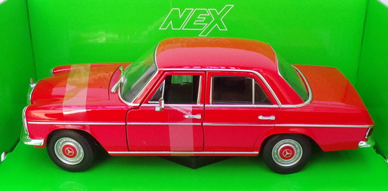 Welly 1/24 Scale Model Car 24091W - Mercedes Benz 220 - Red