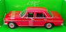 Welly 1/24 Scale Model Car 24091W - Mercedes Benz 220 - Red