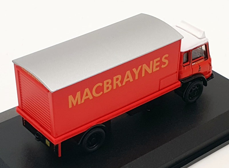 Oxford Diecast 1/76 Scale 76TK016 - Bedford TK Box Van MacBraynes - Red