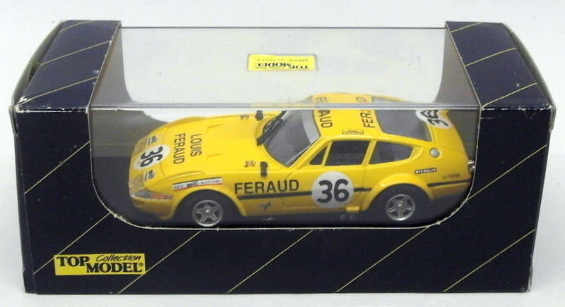 Top Model 1/43 Scale Model Car TMC008 - Ferrari Daytona #36 Le Mans 1972