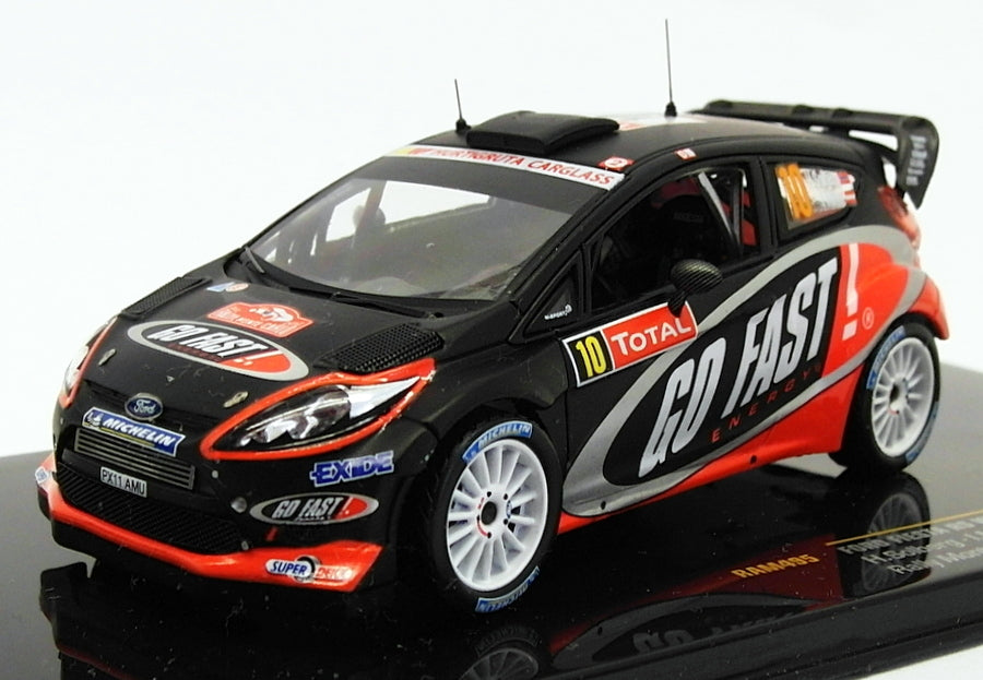 Ixo 1/43 Scale RAM495 - Ford Fiesta RS WRC - #10 Monte Carlo 2012