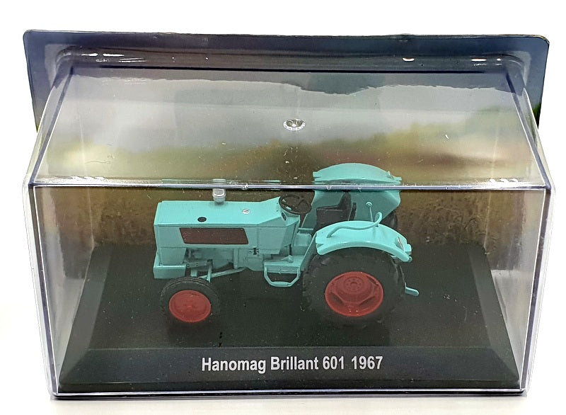 Hachette 1/43 Scale Model Tractor HL41 - 1967 Hnomag Brilliant 601 - Green
