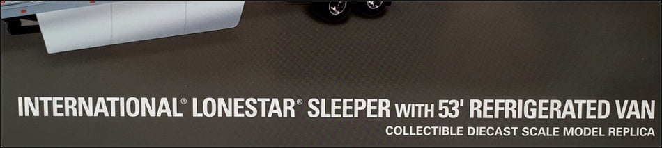 Diecast Masters 1/50 Scale 71043 - International Lonestar & 53' Fridge Van