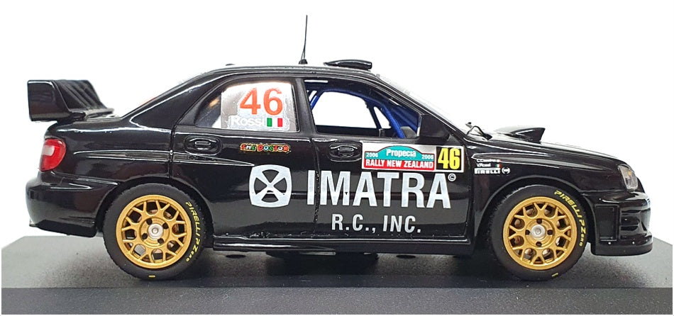 Ixo 1/43 Scale RAM256 - Subaru Imprezza WRC N.Zealand 2006 Rossi/Cassini