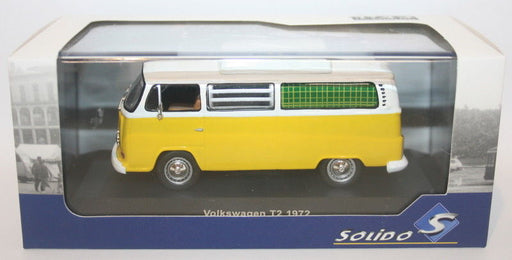Solido 1/43 Scale diecast - S4301000 - 1972 Volkswagen T2 - Yellow