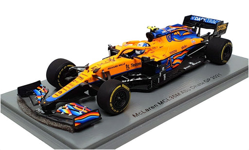 Spark 1/43 Scale Resin S7855 - McLaren MCL35M Abu Dhabi GP 2021