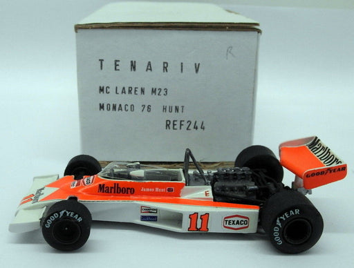 Tenariv 1/43 Scale built kit  - 244 McLaren M23 Monaco GP 1976 James Hunt