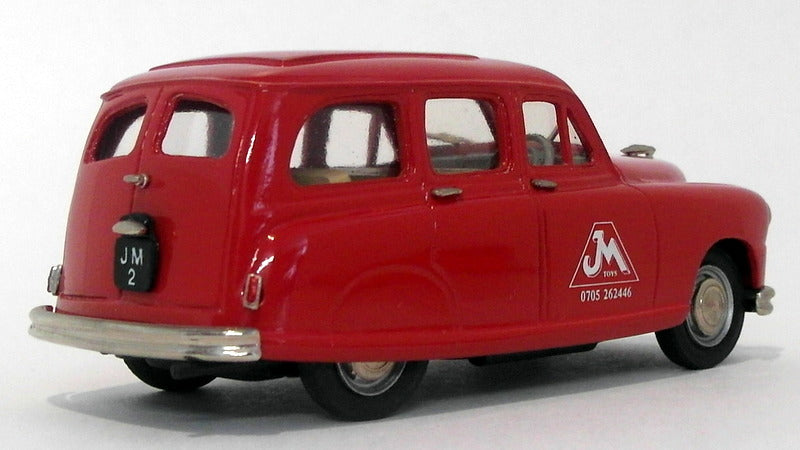 Kenna Models 1/43 Scale KM21 - Standard Vanguard Estate - J.M. Toys - Red