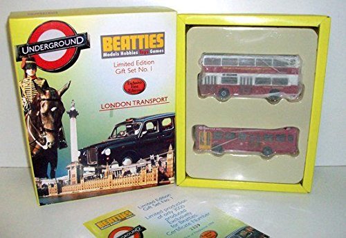 EFE 1/76 - BEATTIES GIFT SET 1 LONDON TRANSPORT - DS 1933 / LS 156