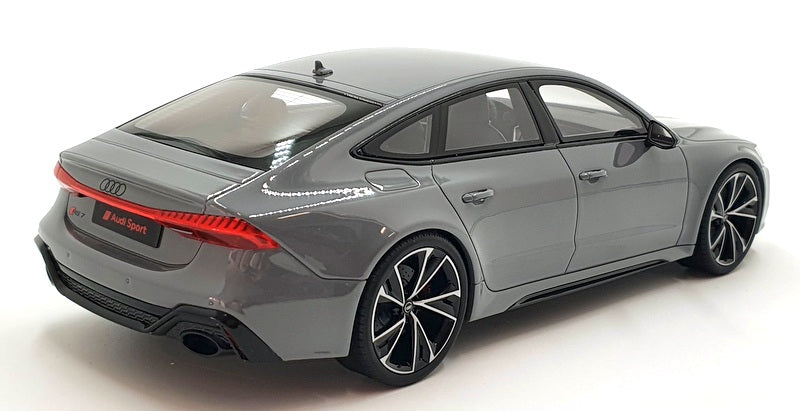 GT Spirit 1/18 Scale Resin GT823 - Audi RS 7 Sportback Nardo - Grey