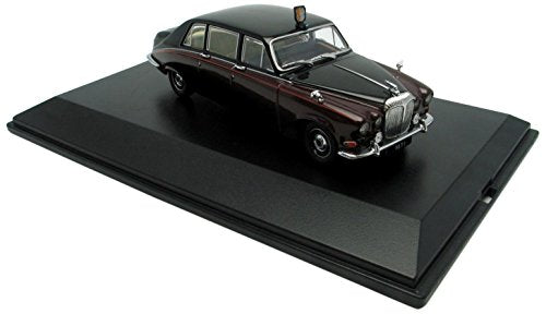OXFORD 1/43 DS004 CLARET / BLACK QUEEN MOTHER DAIMLER DS420