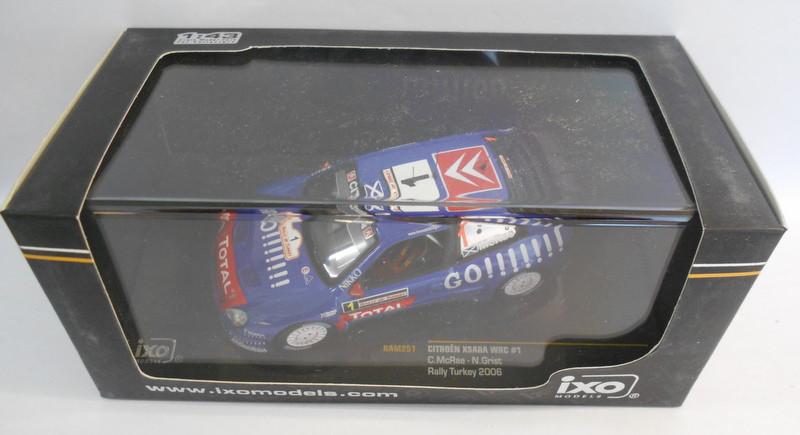 Ixo 1/43 Scale RAM251 CITREON XSARA WRC #1 TURKEY 2006