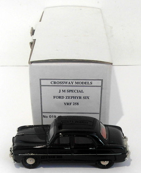 Crossway Models 1/43 Scale JM01 - Ford Zephyr 6 - Staffordshire Police