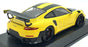 Minichamps 1/18 Scale Diecast 155 068311 - Porsche 911 GT2 RS 2018 Yellow