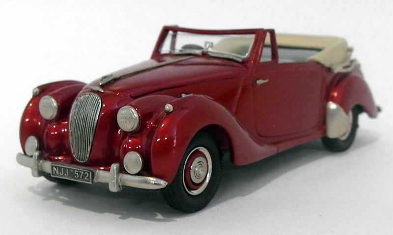 Lansdowne Models 1/43 Scale LDM58A - 1949 Lagonda 2.6 Litre DHC - Metallic Red