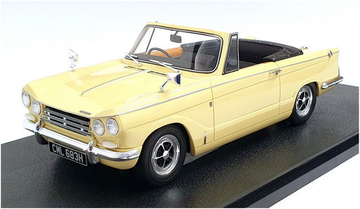 Cult Models 1/18 Scale CML068-3 - Triumph Vitesse MkII DHC - Yellow