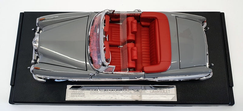 Sun Star 1/18 Scale Model Car 3575 - 1958 Mercedes Benz 220 SE - Grey/White