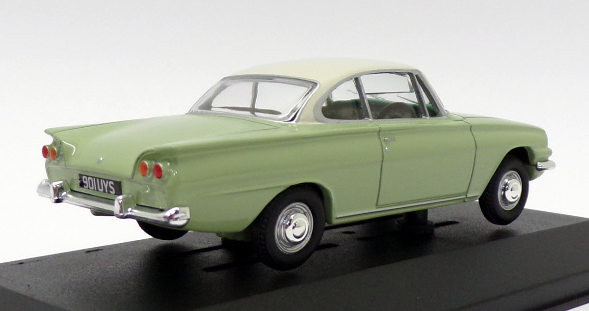 Vanguards 1/43 Scale VA03407 - Ford Capri 109E - Lime Green/Ermine White