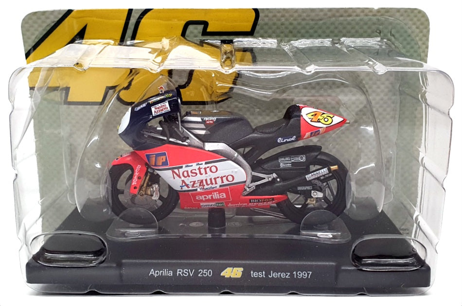 Altaya 1/18 Scale FFR57 - Aprilia RSV 250 - #46 Test Jerez 1997 Rossi