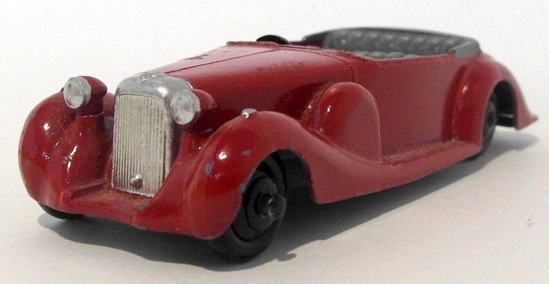 Vintage Dinky 38C - Lagonda Tourer - Red