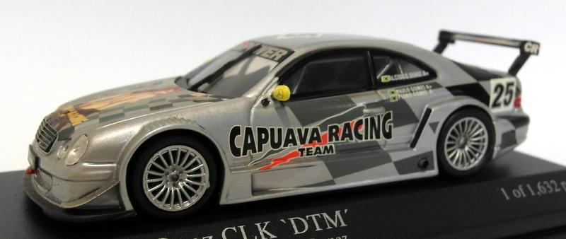 Minichamps 1/43 Scale diecast - 400 033125 Mercedes CLK 6H de Curtiba 2003 #25