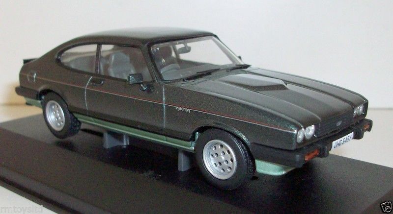 VANGUARDS 1/43 VA10812 FORD CAPRI MK3 2.8 INJECTION FOREST GREEN / CRYSTAL GREEN