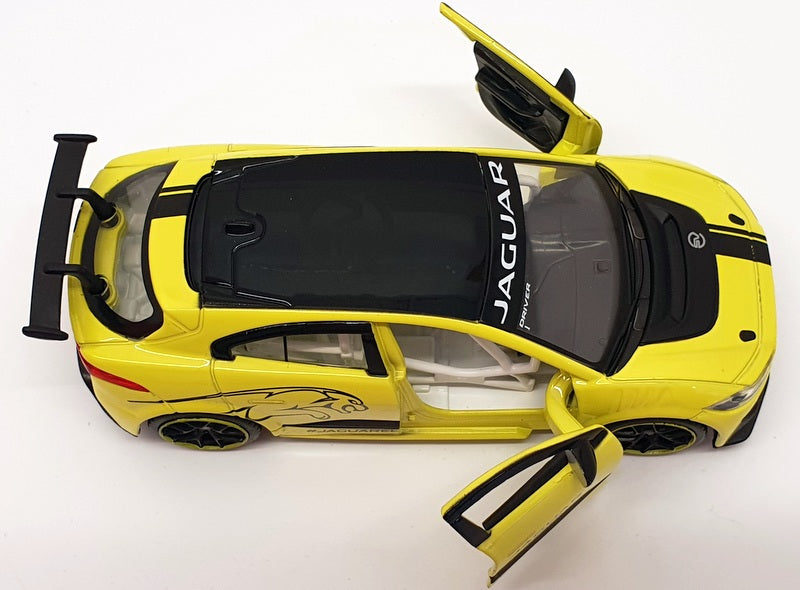 Tayumo 1/36 Scale Pull Back & Go 36100023 - Jaguar I-Pace e Trophy - Yellow
