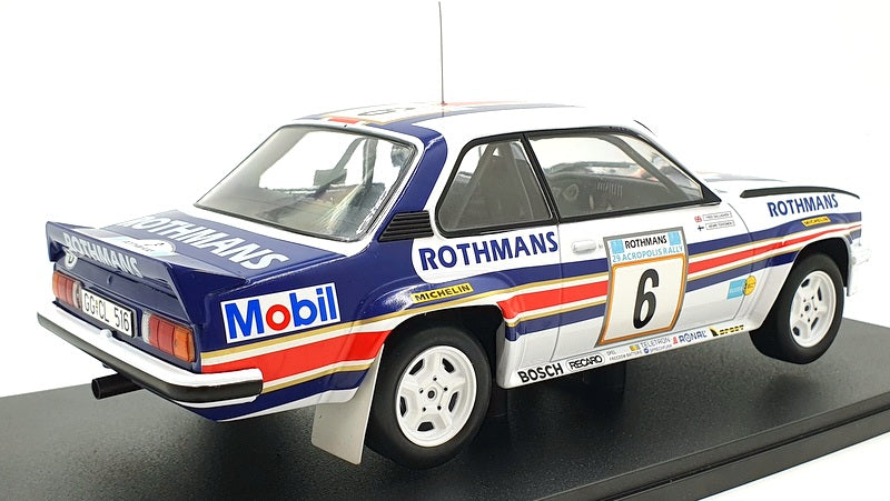 Ixo 1/18 Scale Diecast 18RMC097B - Opel Ascona 400 #6 Acropolis 1982 Toivonen