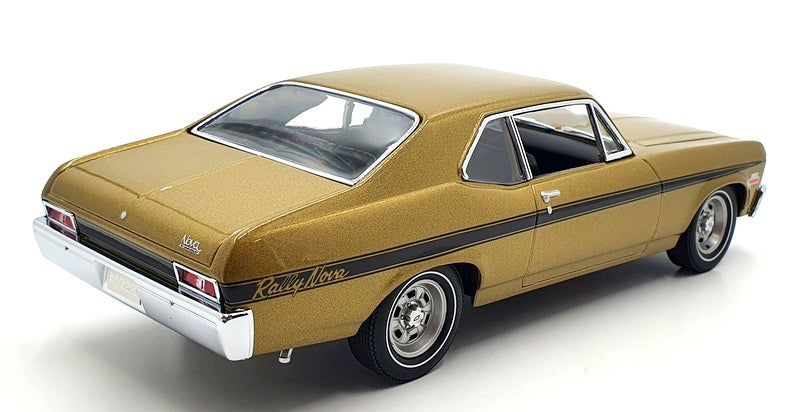 GMP 1/18 Scale G1801916 - 1971 Chevrolet Rally Nova - Gold