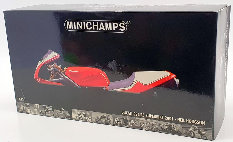 Minichamps 1/12 Scale 122 011200 - Ducati 996 RS Superbike 2001 - N. Hodgson