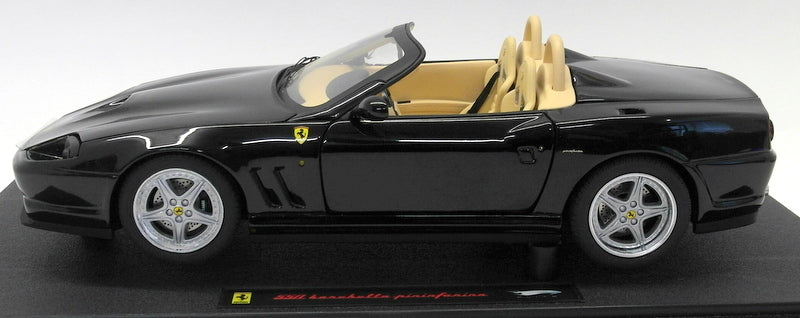 Hot Wheels 1/18 Scale Diecast - N2054 Ferrari 550 Barchetta Pininfarina Black