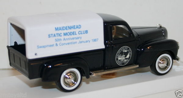SOLIDO 1/43 SCALE - 1950 DODGE VAN - MAIDENHEAD MSMC 50TH ANNIVERSARY 1987