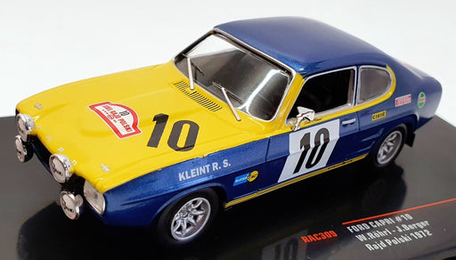 IXO Models 1/43 Scale Model Car RAC309 - 1972 Ford Capri #10