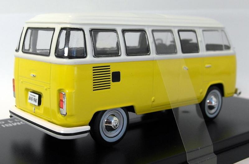 Triple 9 1/43 Scale - T9-43021 Volkswagen Type 2 Kombi bus 1976 yellow