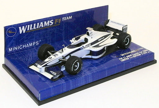 Minichamps 1/43 Scale Model Car 430 000099 - F1 Williams BMW Launch Car 2000