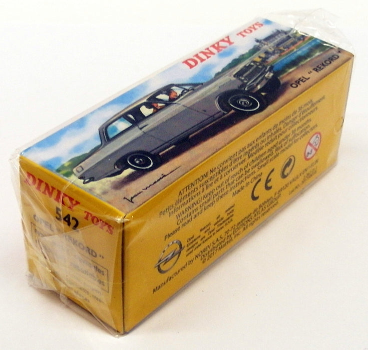 Atlas Editions Dinky Toys 542 - Opel Rekford - Sealed With Certificate